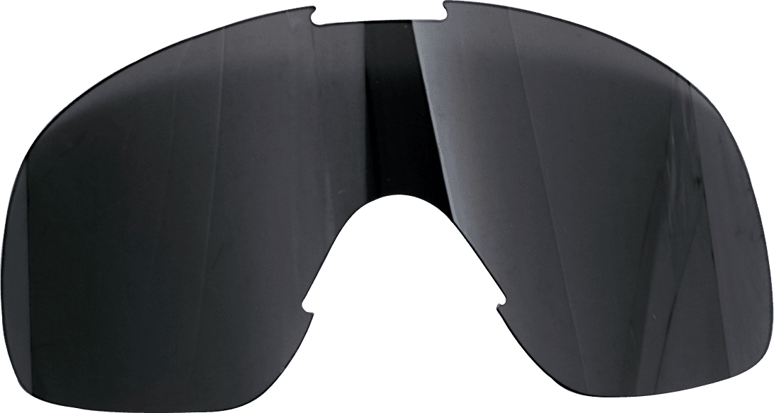 BILTWELL 2602-0867 Overland Goggle Lens - Chrome/Smoke Mirror