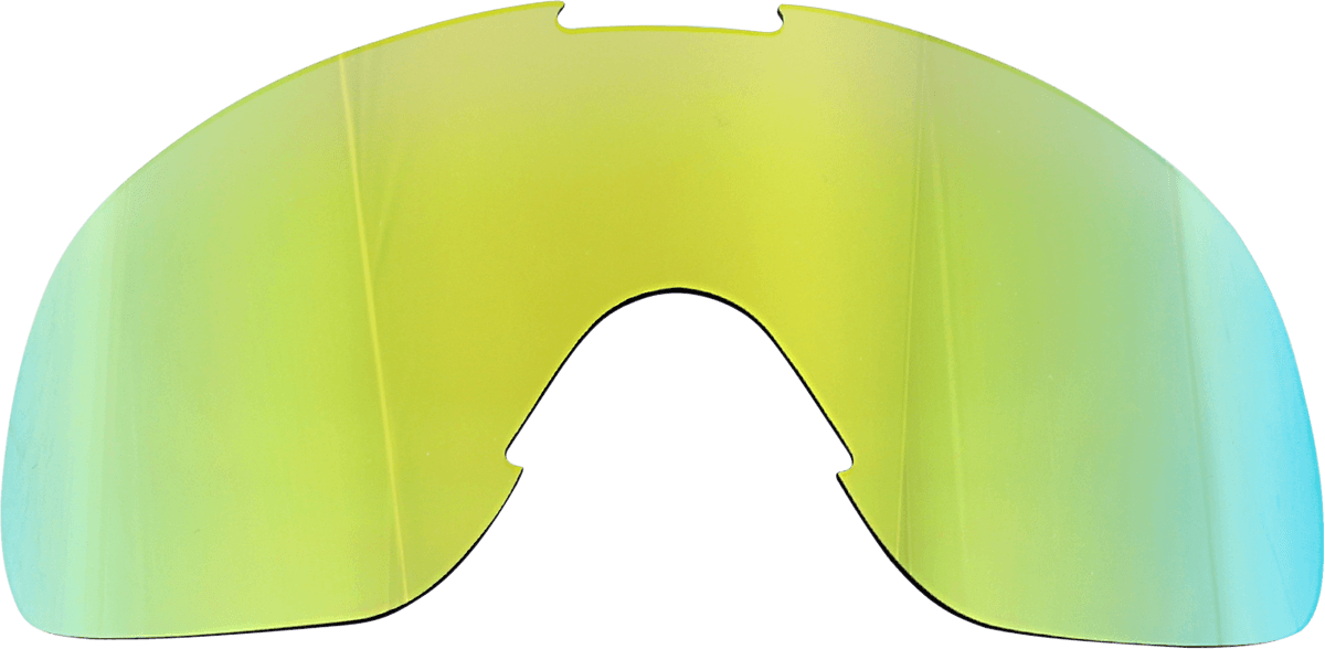 BILTWELL 2602-0964 Overland/Overland 2.0 Lens - Lime/Brown Mirror