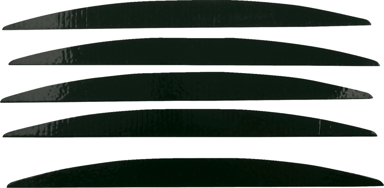 THOR 2602-0970 Total Vision System Mudflaps - Roll-Off - Regiment Storm - Black