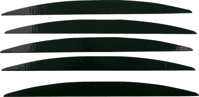 THOR 2602-0970 Total Vision System Mudflaps - Roll-Off - Regiment Storm - Black