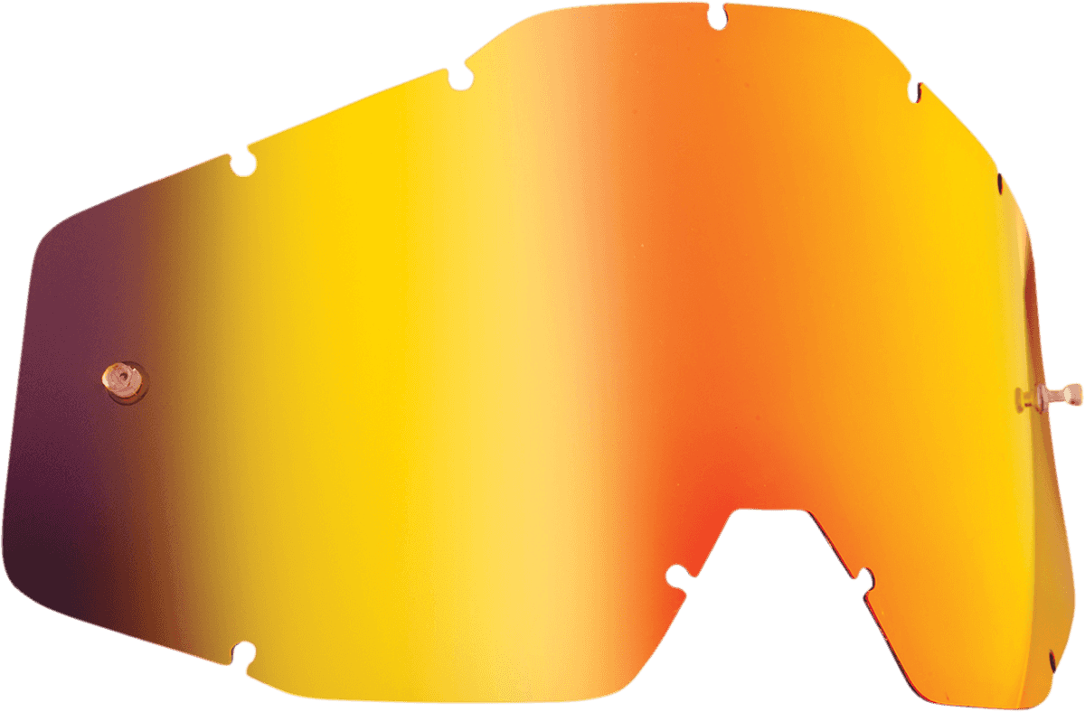 FMF 2602-0978 PowerBomb/PowerCore Lens - Red Mirror/Smoke