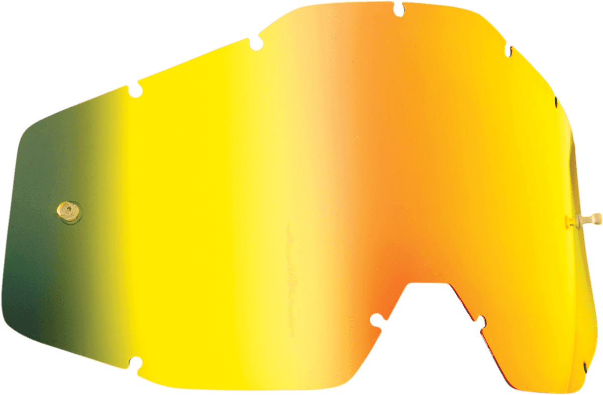 FMF 2602-0980 PowerBomb/PowerCore Lens - Gold Mirror/Smoke