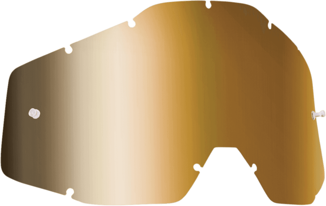 FMF 2602-0981 PowerBomb/PowerCore Lens - True Gold Mirror