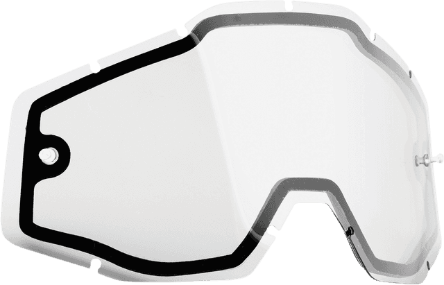 FMF 2602-0989 PowerBomb/PowerCore Lens - Dual Pane - Clear