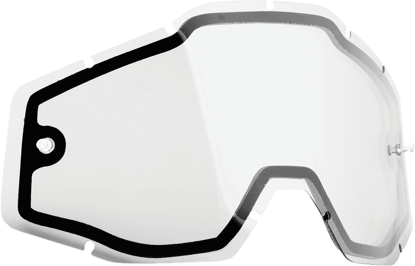 FMF 2602-0989 PowerBomb/PowerCore Lens - Dual Pane - Clear
