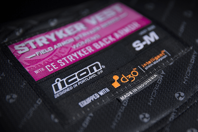 ICON 2701-0514 Women's Field Armor Stryker™ Vest - Black/Pink - L/XL — image 5 of 5