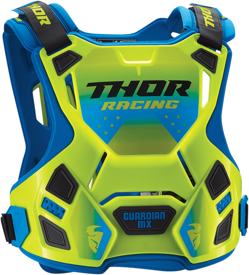 THOR 2701-0862 Guardian MX Deflector - Flo Green - M/L — image 1 of 2