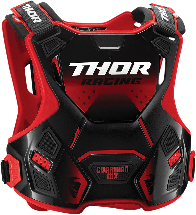 THOR 2701-0865 Guardian MX Deflector - Red/Black - XL/2XL — image 1 of 2