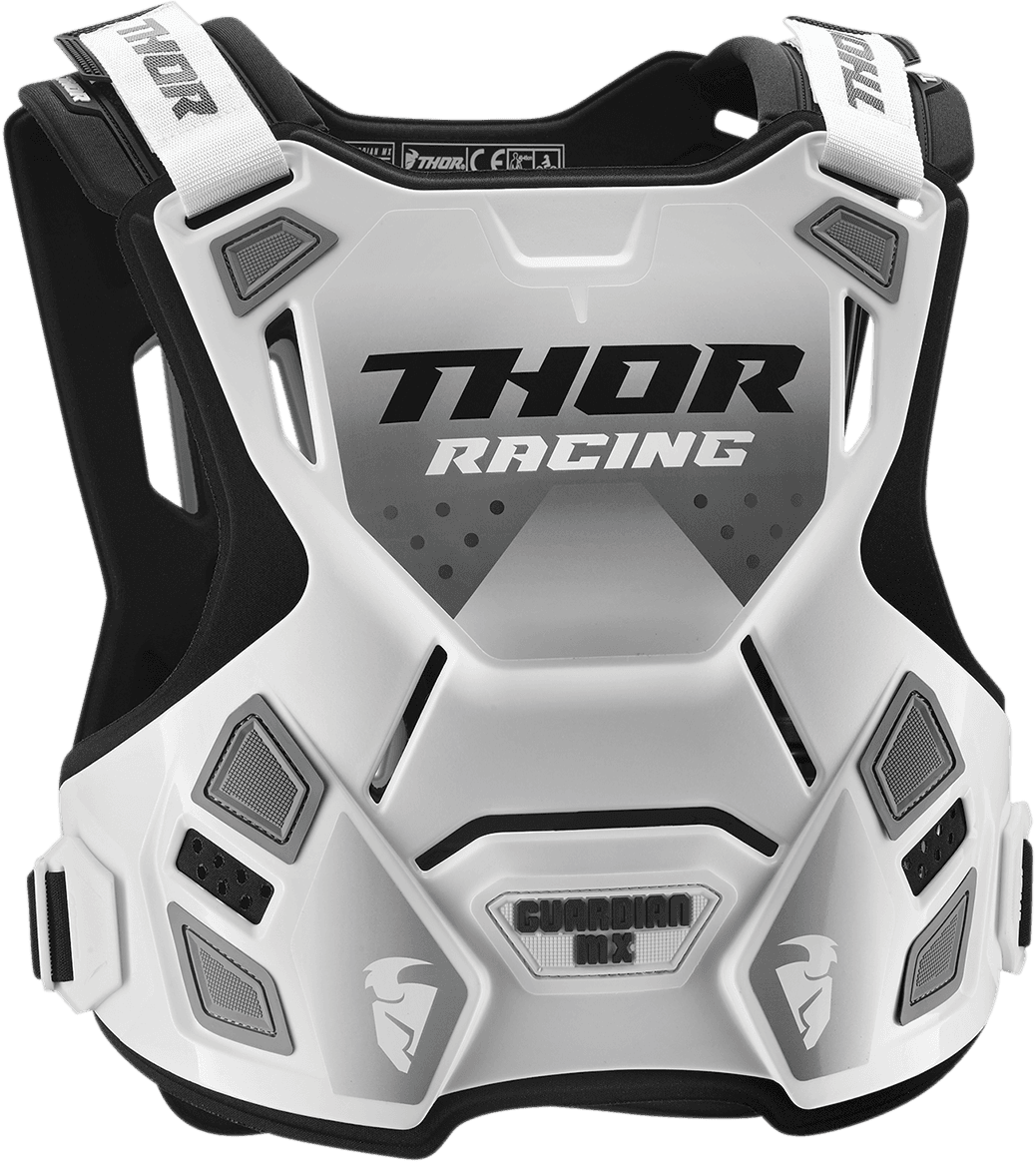 THOR 2701-0867 Guardian MX Deflector - White/Black - XL/2XL
