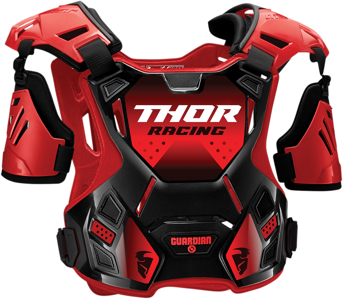 THOR 2701-0958 Guardian Deflector - Red/Black - XL/2XL
