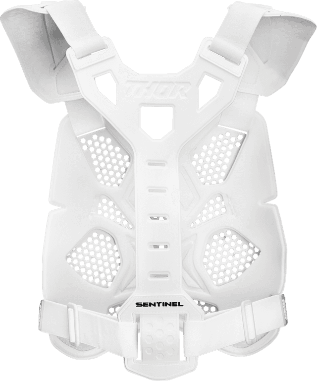 THOR 2701-1420 Sentinel LTD Race Guard - White - M/L — image 2 of 2