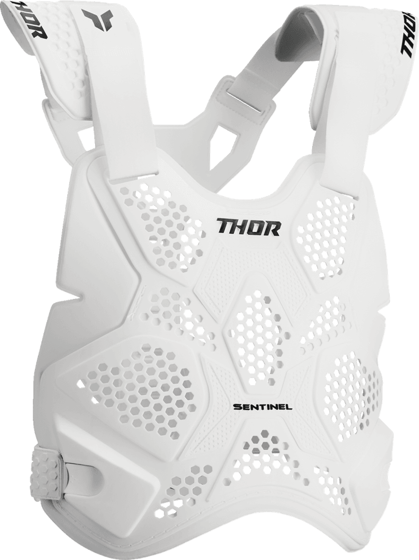 THOR 2701-1420 Sentinel LTD Race Guard - White - M/L — image 1 of 2