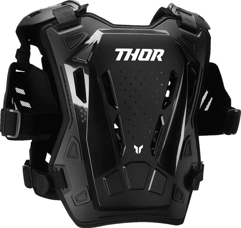 THOR 27011559 Youth Guardian LTD Deflector - Trail - Black - 2XS/XS — image 2 of 2
