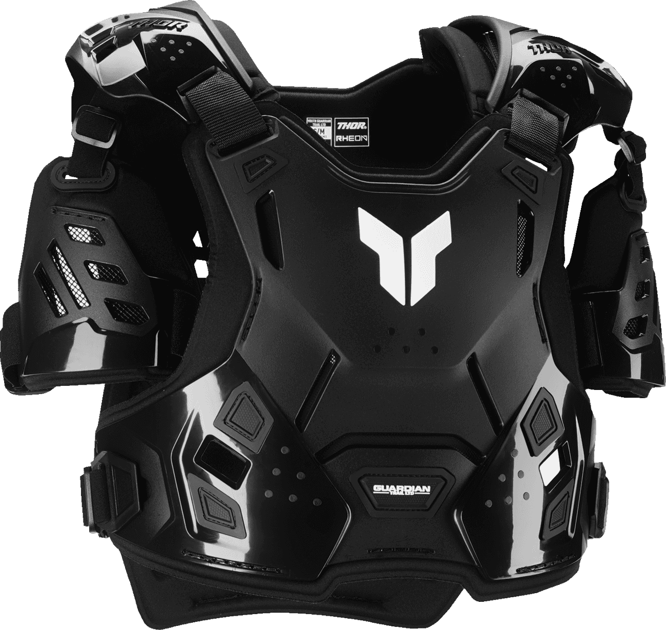 THOR 27011559 Youth Guardian LTD Deflector - Trail - Black - 2XS/XS