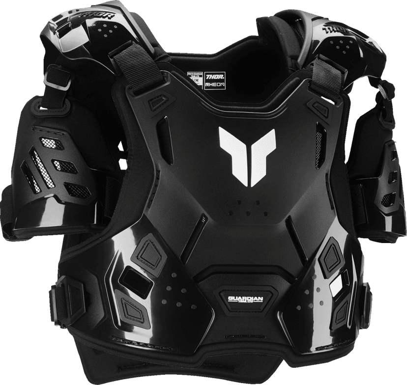 THOR 27011559 Youth Guardian LTD Deflector - Trail - Black - 2XS/XS — image 1 of 2