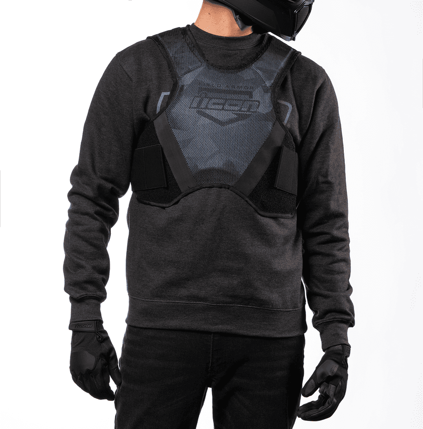 ICON 2702-0273 Field Armor Softcore™ Vest - Dark Camo - S/M — image 4 of 5