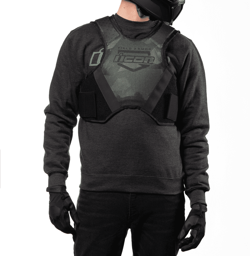 ICON 2702-0277 Field Armor Softcore™ Vest - Green Camo - S/M — image 4 of 5