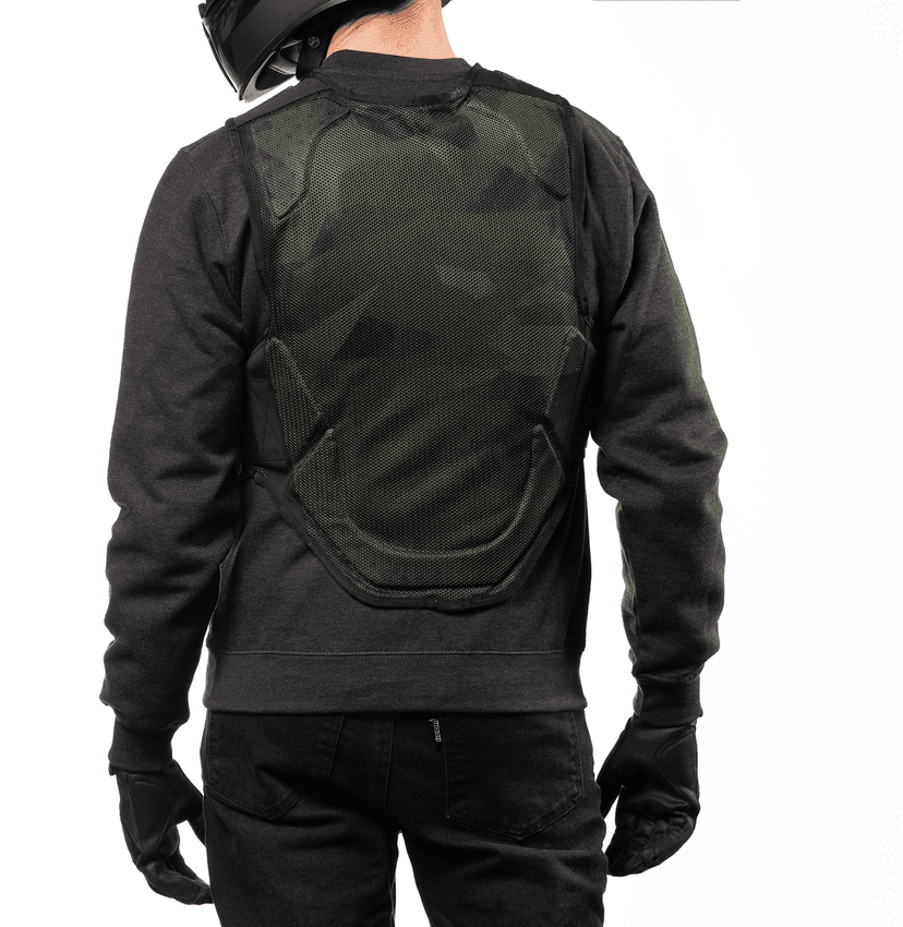 ICON 2702-0277 Field Armor Softcore™ Vest - Green Camo - S/M — image 3 of 5