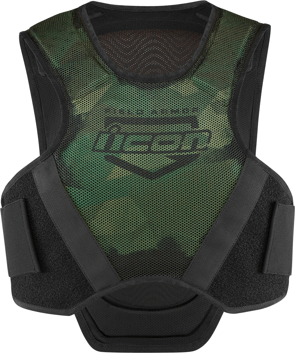 ICON 2702-0278 Field Armor Softcore™ Vest - Green Camo - M/L