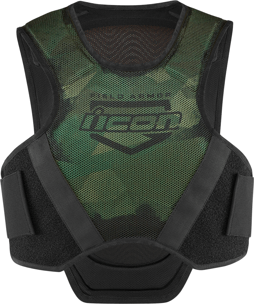 ICON 2702-0278 Field Armor Softcore™ Vest - Green Camo - M/L — image 1 of 2