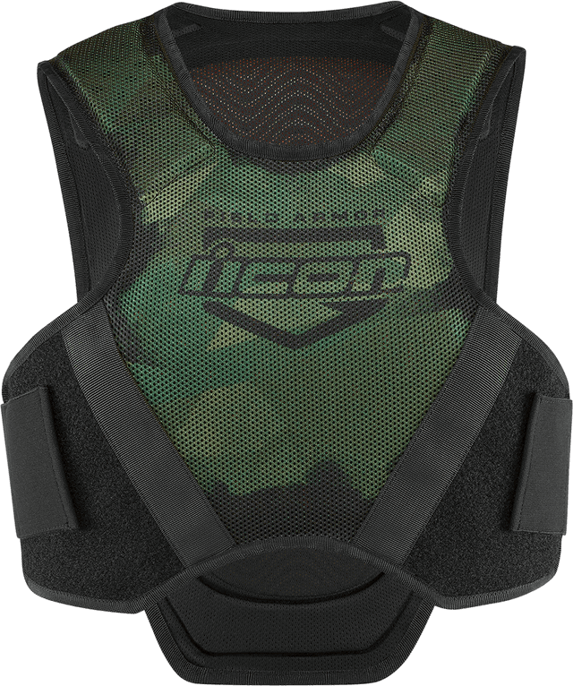 ICON 2702-0280 Field Armor Softcore™ Vest - Green Camo - 3XL/4XL — image 1 of 2