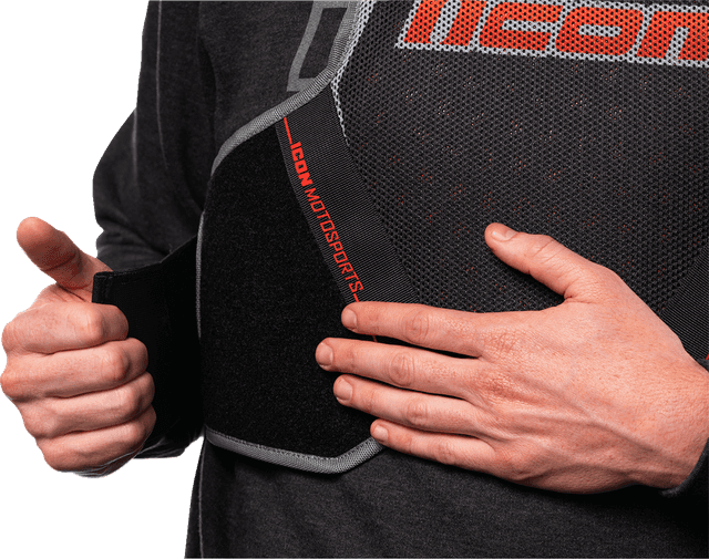 ICON 2702-0282 Field Armor Softcore™ Vest - Megabolt Black - M/L — image 4 of 5