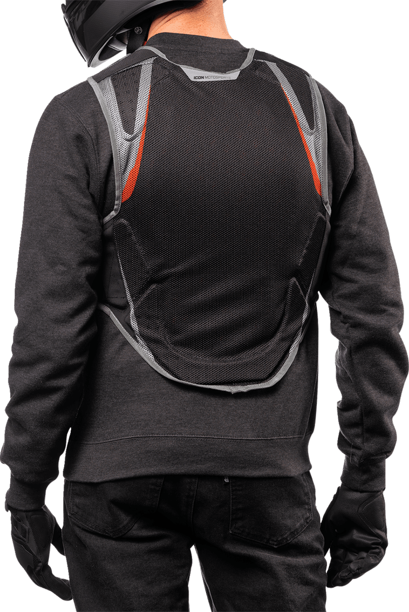 ICON 2702-0284 Field Armor Softcore™ Vest - Megabolt Black - 3XL/4XL — image 3 of 5