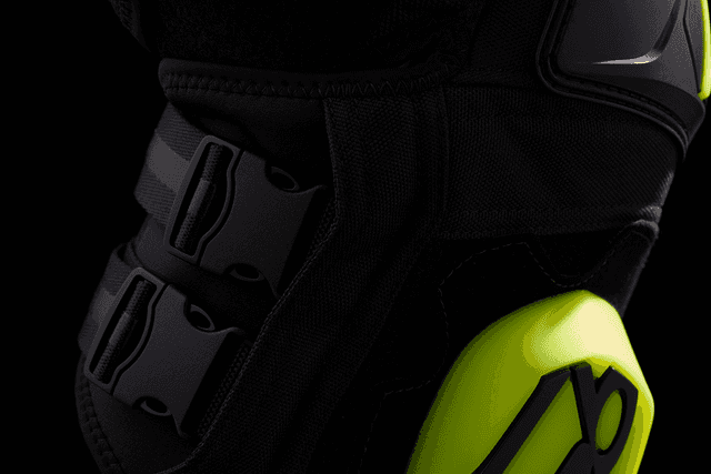 ICON 2704-0567 Cloverleaf 2 Knee Pads CE - Black - S-XL — image 4 of 7
