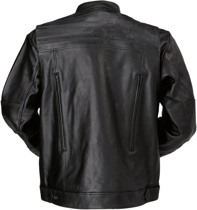 Z1R 2810-3758 Deagle Leather Jacket - Black - Medium — image 2 of 2