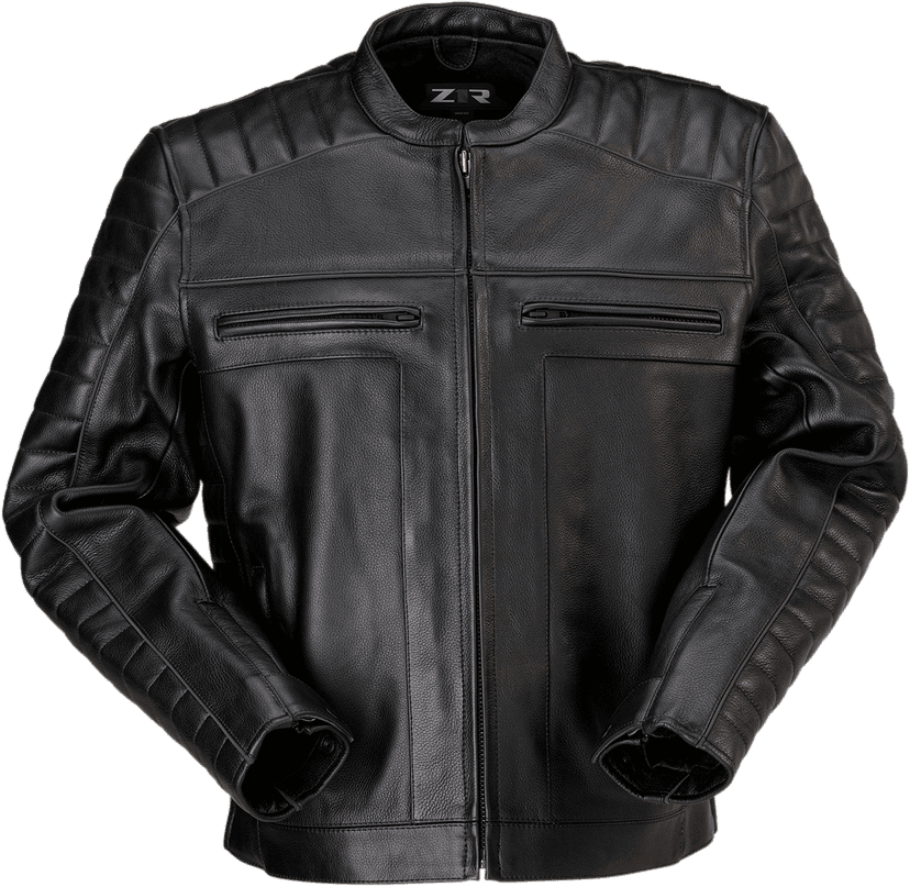 Z1R 2810-3780 Artillery Leather Jacket - Black - 5XL — image 1 of 2