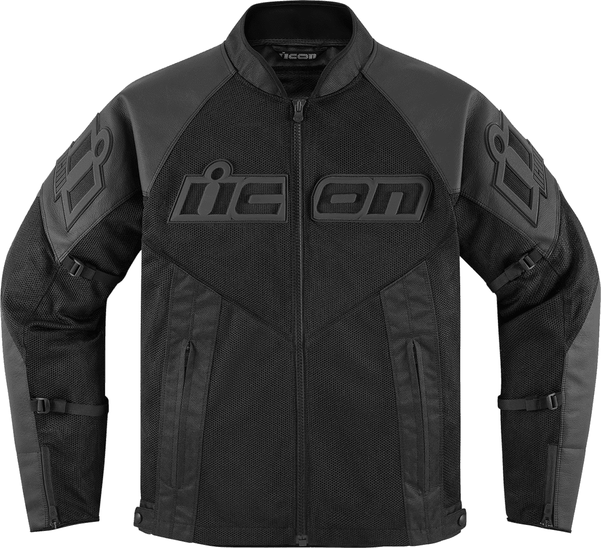 ICON 2810-3897 Mesh AF™ Leather Jacket - Black - Small