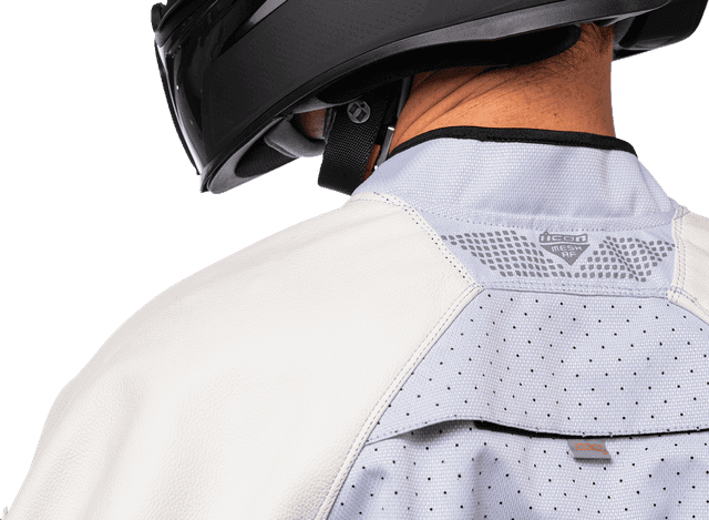 ICON 2810-3904 Mesh AF™ Leather Jacket - White - Large — image 6 of 10