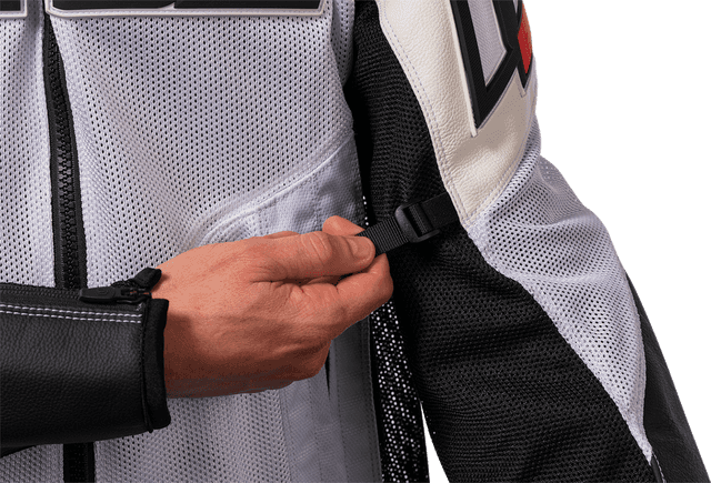 ICON 2810-3904 Mesh AF™ Leather Jacket - White - Large — image 7 of 10