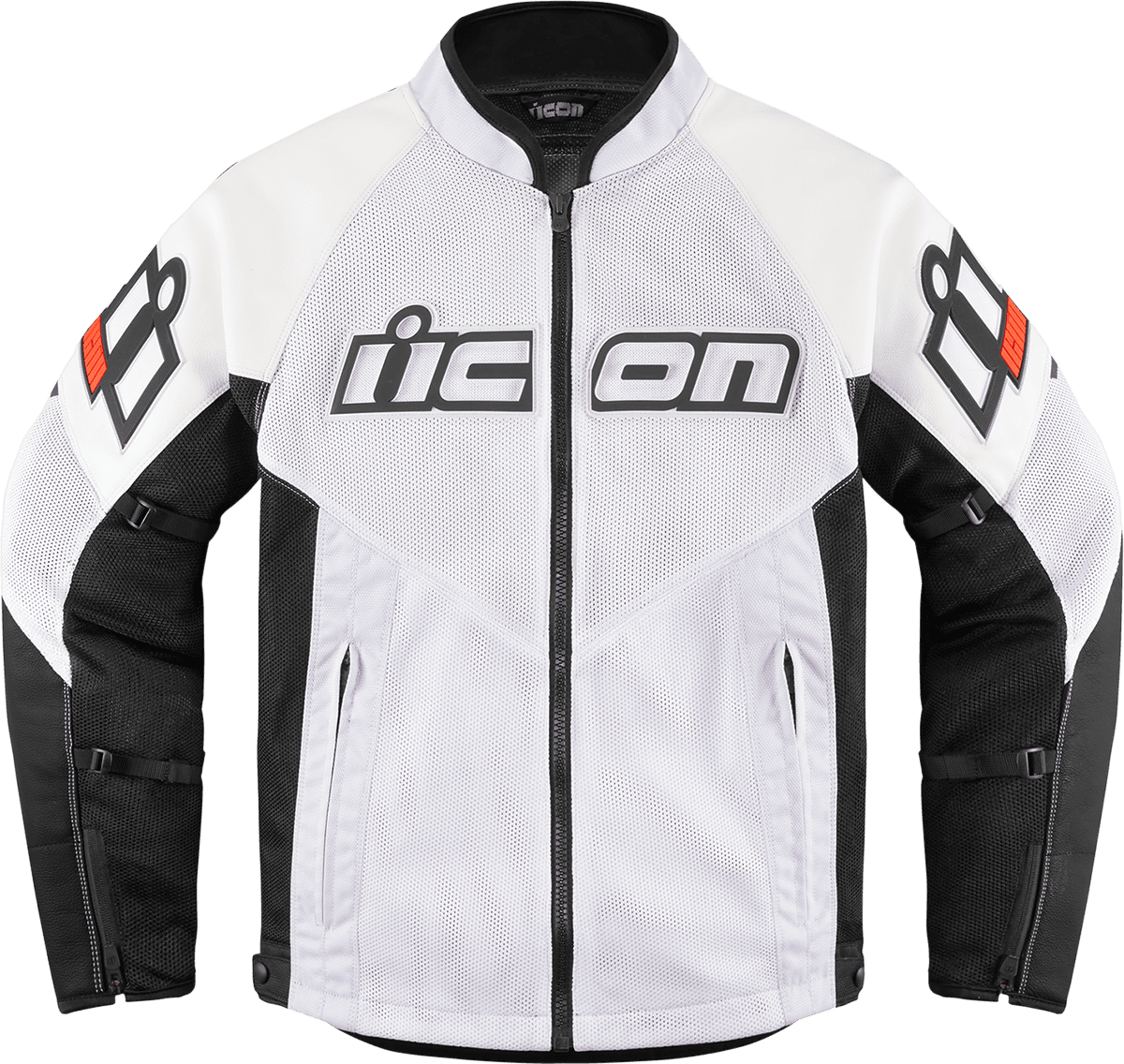 ICON 2810-3904 Mesh AF™ Leather Jacket - White - Large