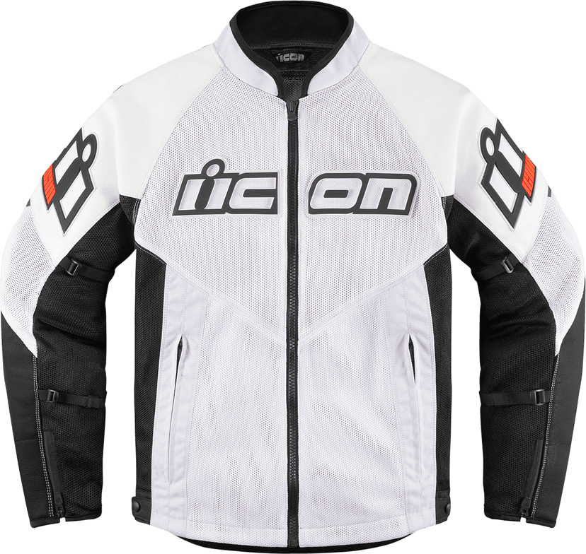 ICON 2810-3905 Mesh AF™ Leather Jacket - White - XL — image 1 of 10