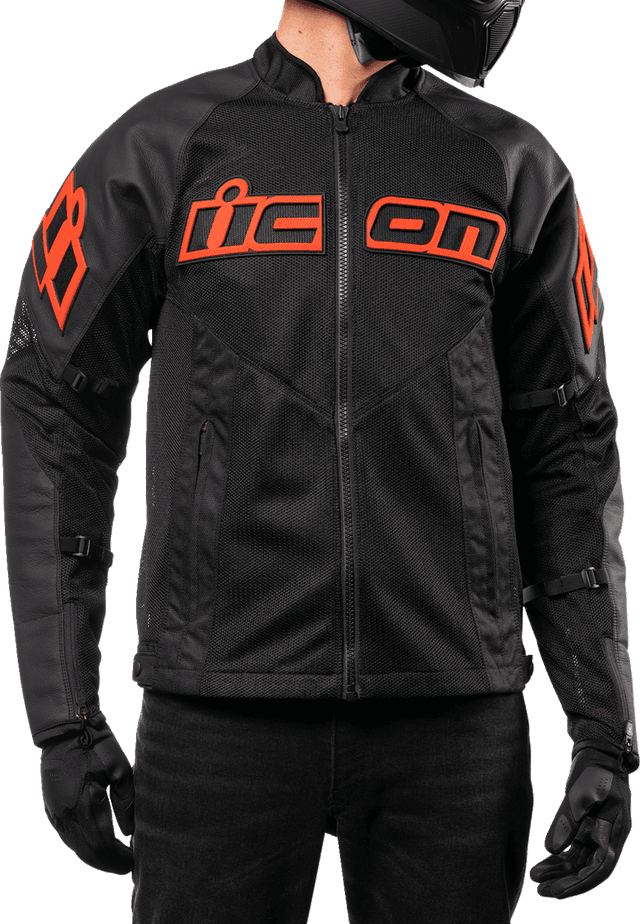ICON 2810-3907 Mesh AF™ Leather Jacket - Slayer - Small — image 4 of 9