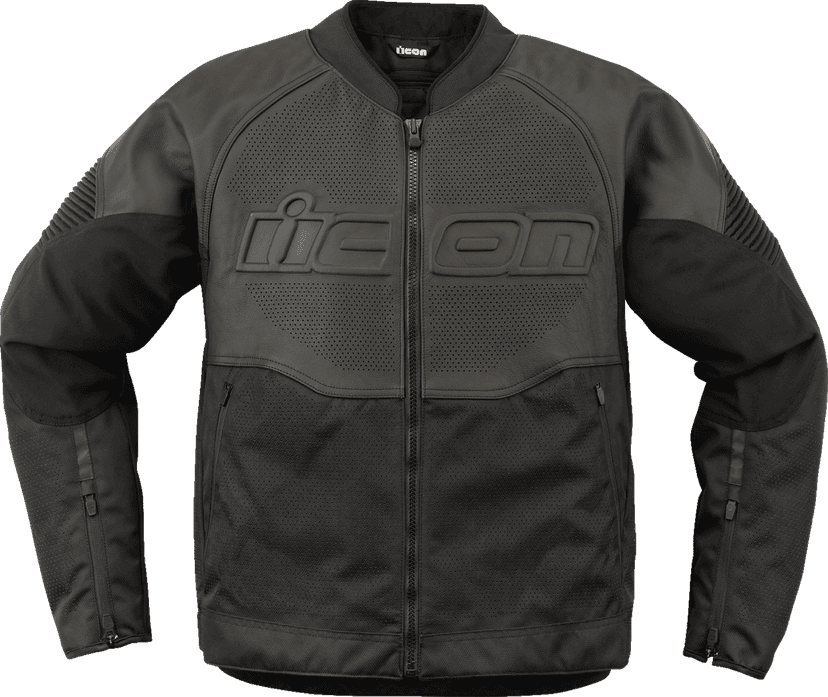 ICON 2810-4116 Overlord3™ Leather Jacket - Black - 2XL — image 1 of 2