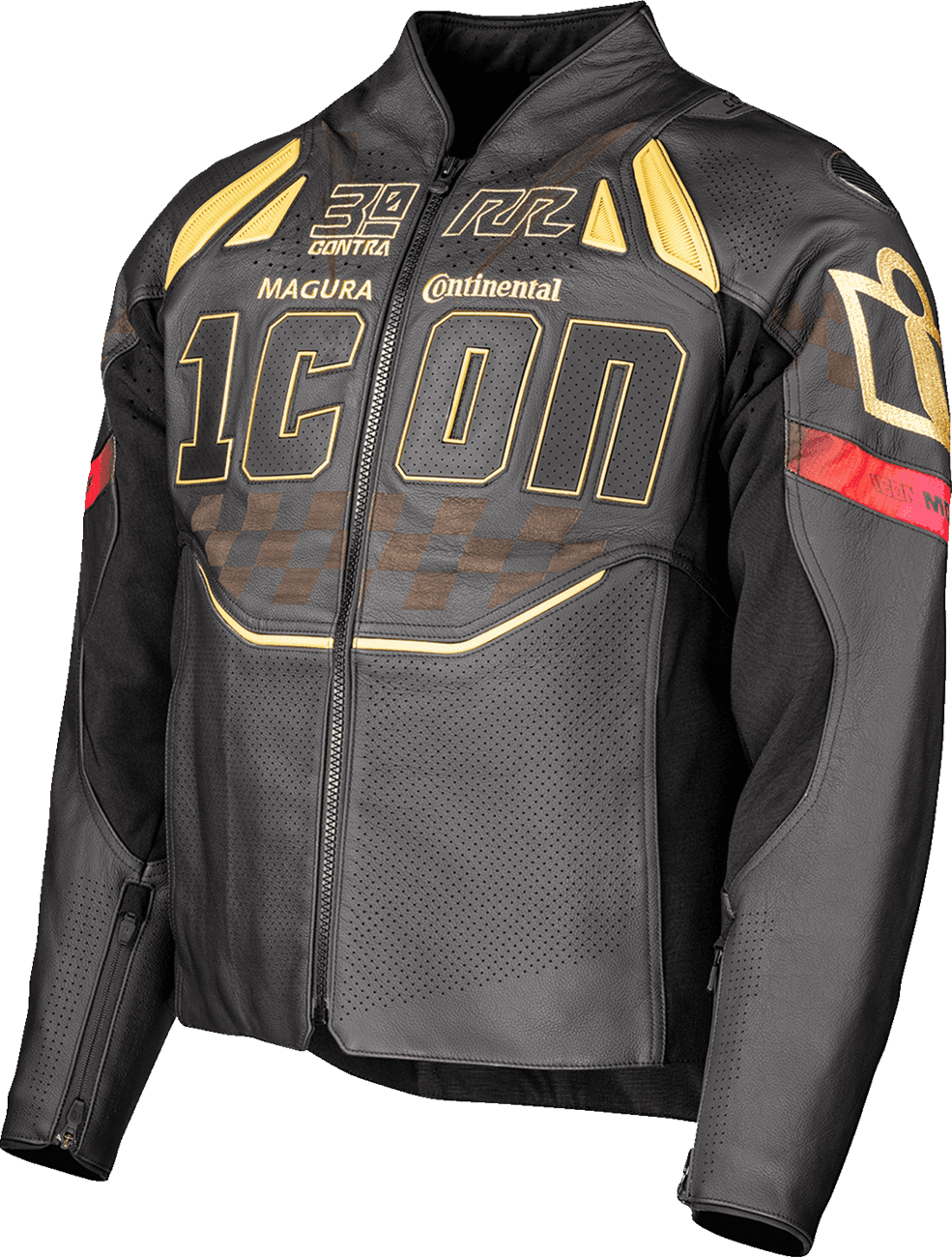 ICON 2810-4293 Contra3™ Rizz Rizz Jacket - Black - 3XL
