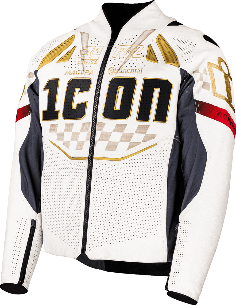 ICON 2810-4303 Contra3™ Rizz Rizz Jacket - White - XL