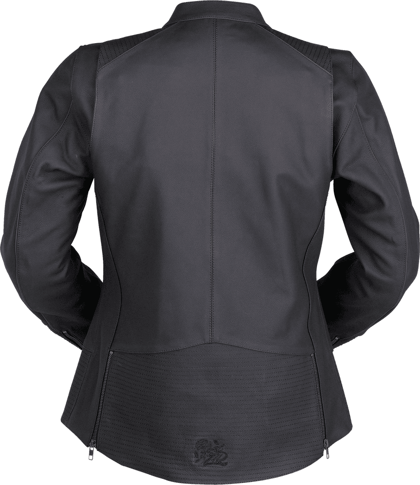 Z1R 2813-1032 Women's Matchlock Leather Jacket - Black - 3W — image 2 of 2