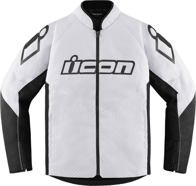 ICON 2820-5799 Hooligan™ Jacket - White - Large — image 1 of 10