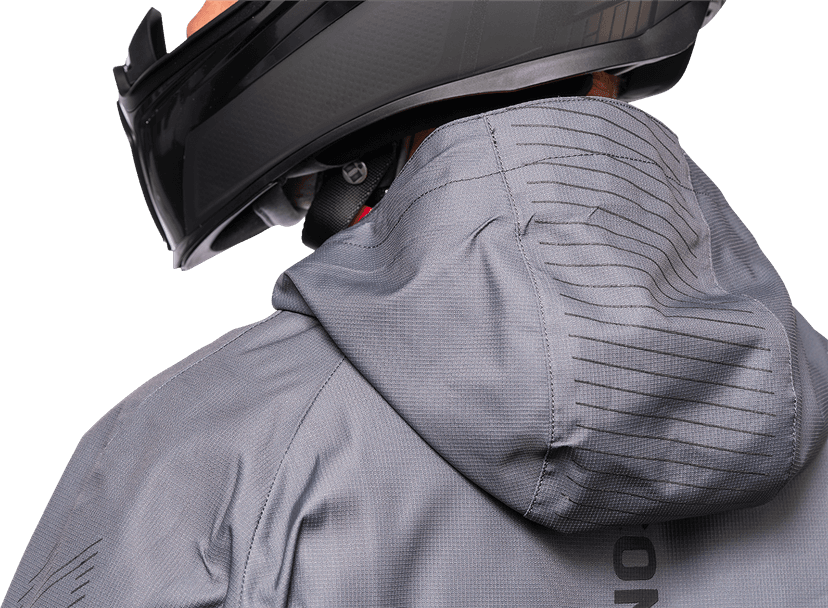 ICON 2820-5815 PDX3™ Jacket - Gray - Small — image 6 of 12