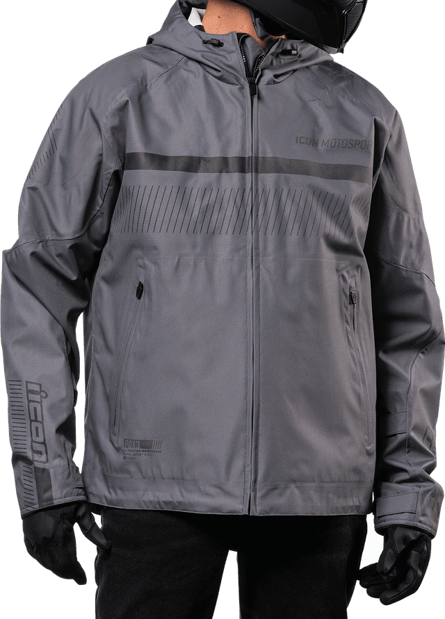 ICON 2820-5816 PDX3™ Jacket - Gray - Medium — image 7 of 12