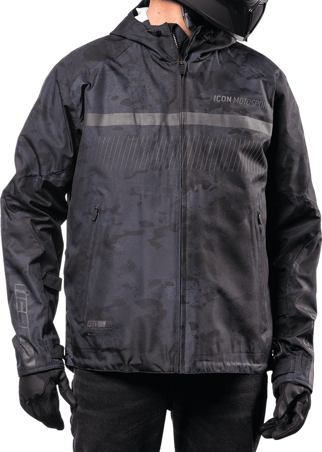 ICON 2820-5831 PDX3™ Jacket - Dark Camo - 2XL — image 6 of 10