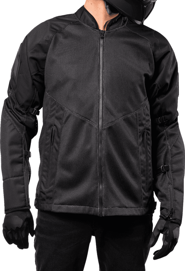 ICON 2820-5942 Mesh AF™ Jacket - Black - 2XL — image 3 of 10