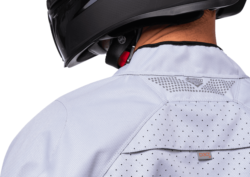 ICON 2820-5950 Mesh AF™ Jacket - Black/White - Small — image 5 of 10