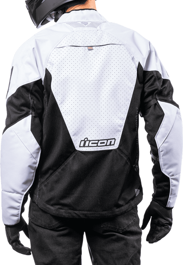 ICON 2820-5951 Mesh AF™ Jacket - Black/White - Medium — image 4 of 10