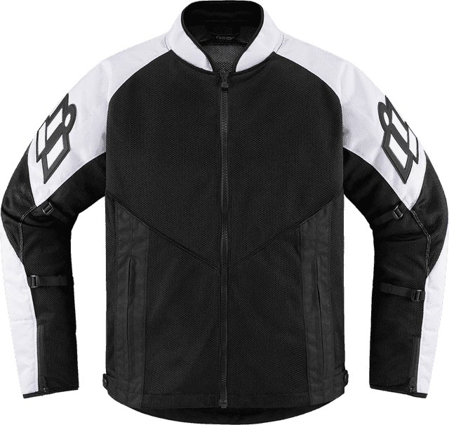 ICON 2820-5951 Mesh AF™ Jacket - Black/White - Medium — image 1 of 10