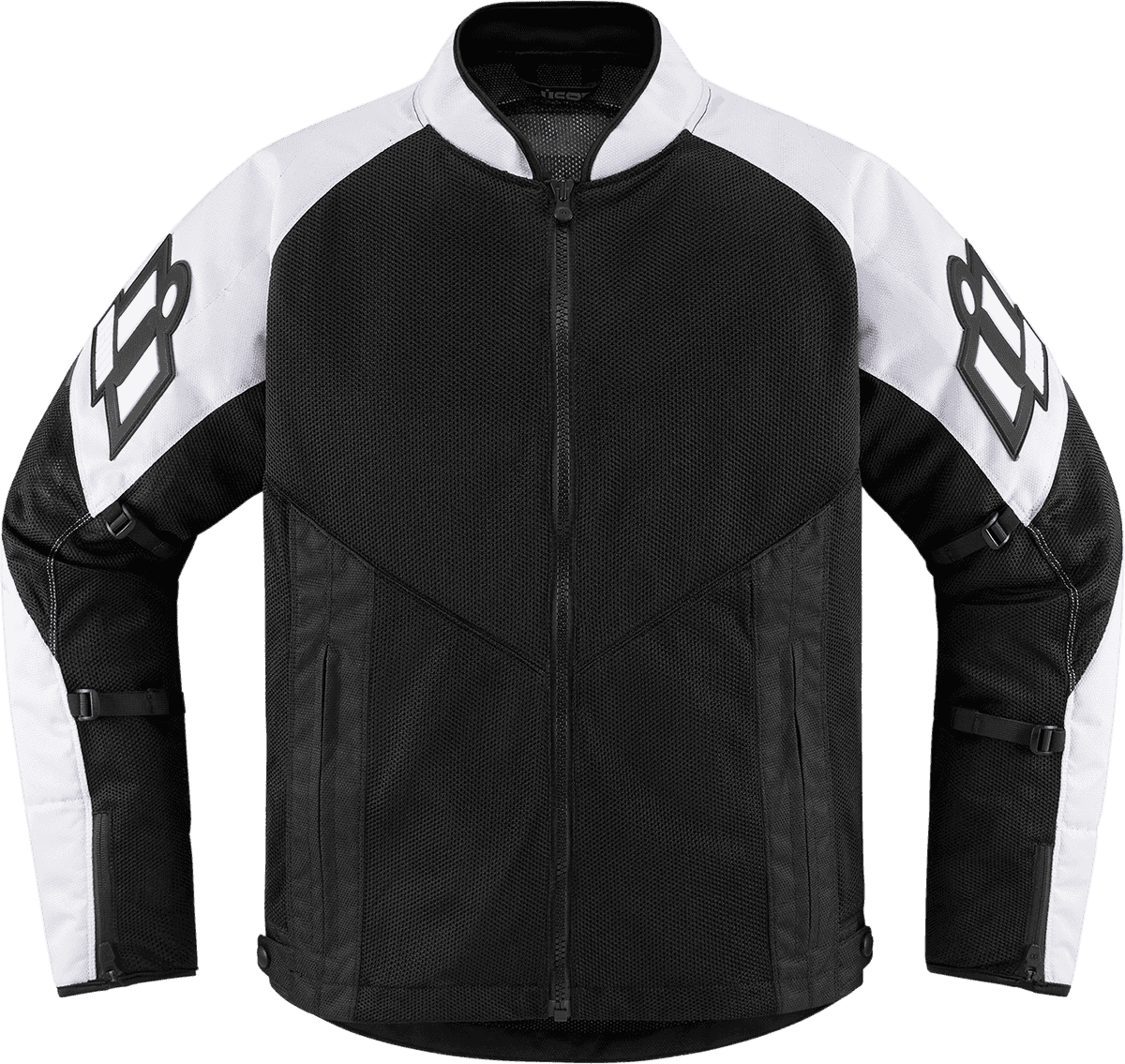 ICON 2820-5952 Mesh AF™ Jacket - Black/White - Large