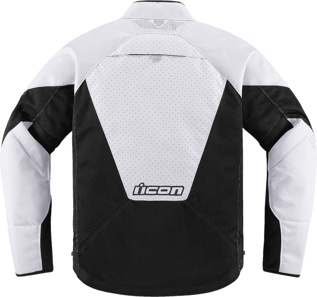 ICON 2820-5952 Mesh AF™ Jacket - Black/White - Large — image 2 of 10